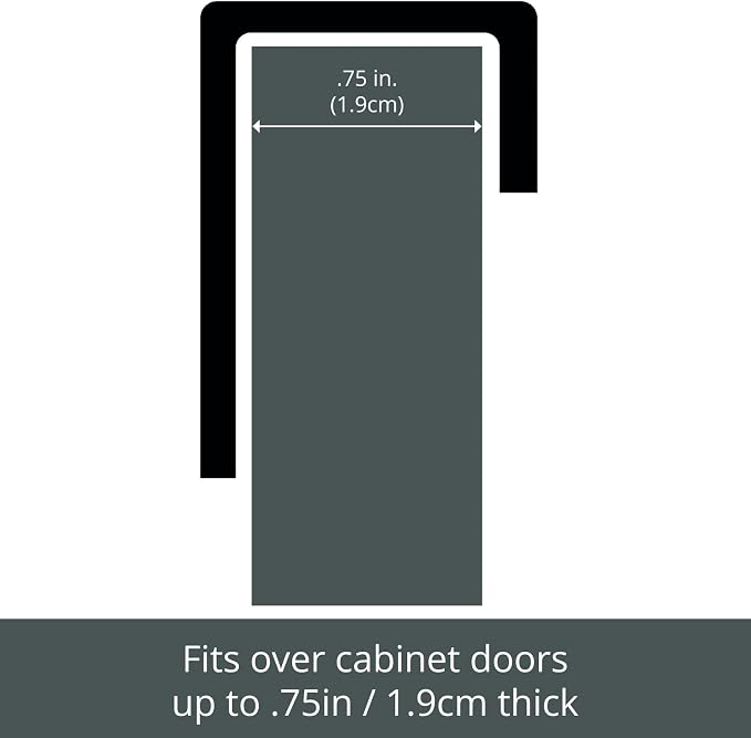 mDesign Over Cabinet Kitchen Storage Unit - Image 5