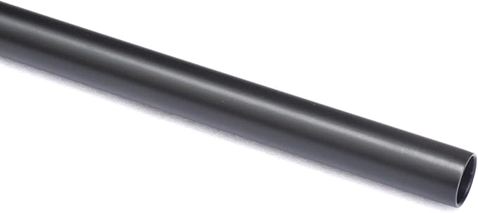 DIYHD 6.6FT Frameless Sliding Glass Shower Door Track Kit Black Barn Shower - Image 5