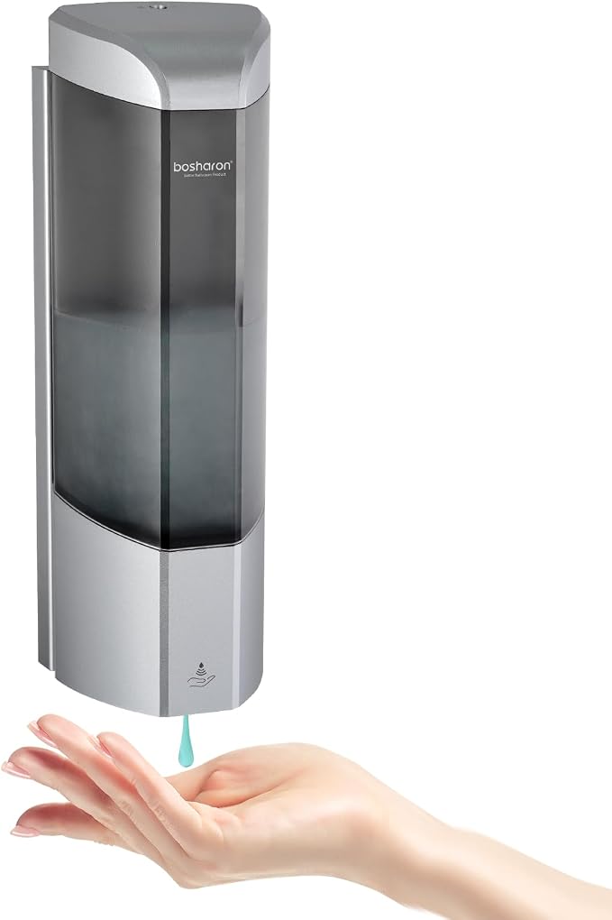 Automatic Soap Dispenser, Wall Mounted Liquid Soap Dispenser 24.6oz/700ml by bosharon