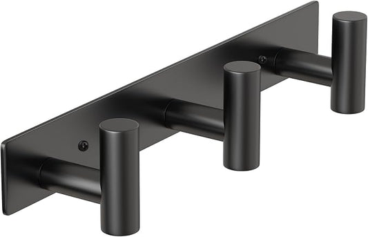 PMMASTO Coat Rack Wall Mounted, 3 "T Shaped Wall Hooks by PMMASTO
