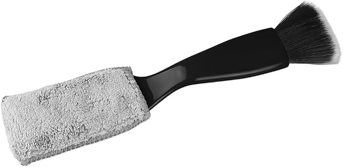Double Head Brush for Car Clean, 2 in 1 Soft Auto Duster Detailing Cleaning by Unknown