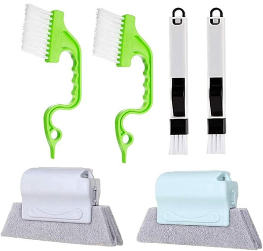 BAIHUI Hand-held Groove Gap Cleaning Tools, Window Door Sliding Track Cleaning by Baihui