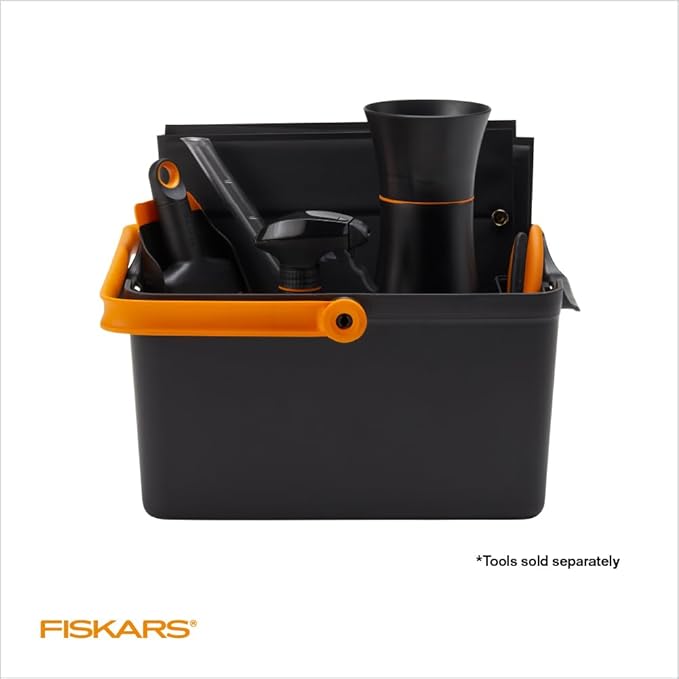 Fiskars Garden Tool Caddy, Portable Storage Organizer - Image 6
