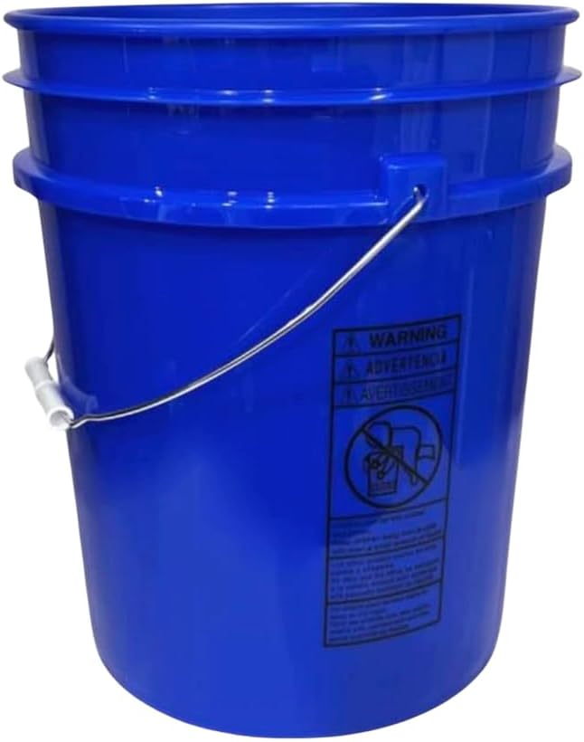 House Naturals 5 Gallon Premium HPDE Plastic Bucket - Image 4