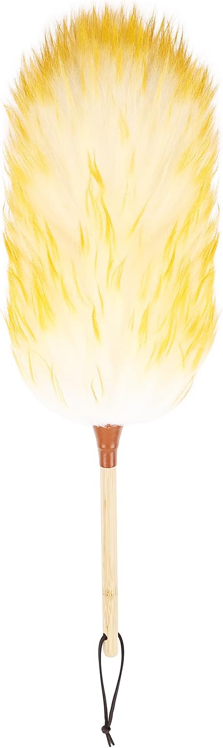 Wool Duster 20 inch Soft Natural Feather Dusters by Daieeparty