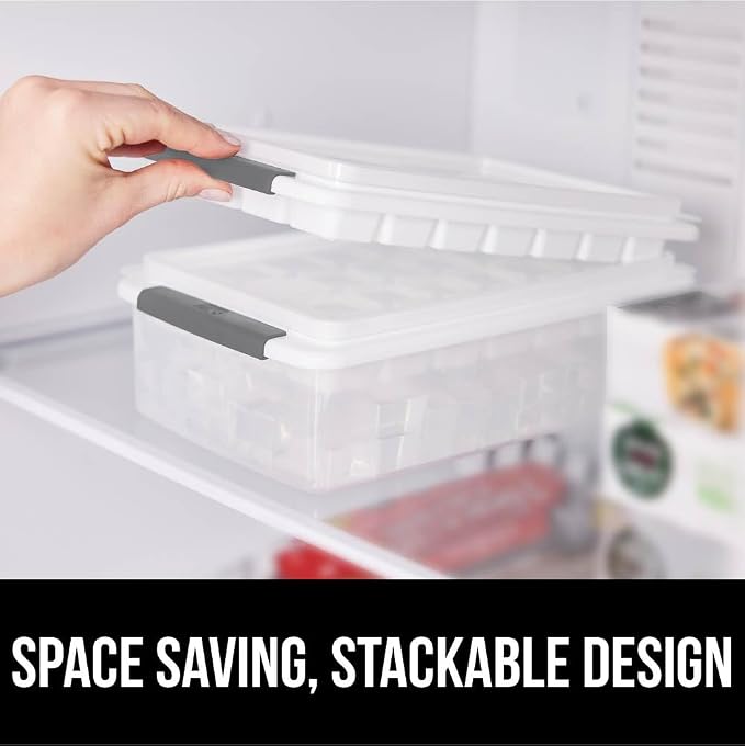 GORILLA GRIP Stackable Ice Cube Tray and Bucket Set - Image 7