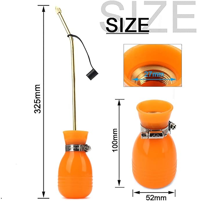 Powder Duster - Large Diatomaceous Earth Bulb Duster Applicator - Image 2