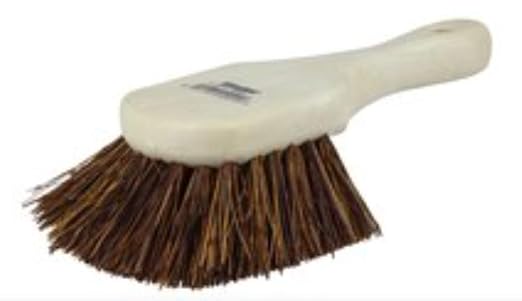 Weiler 79101 8" Utility Scrub Brush, Palmyra Fill, Short Handle, Made in The USA by WeilerAbrasives