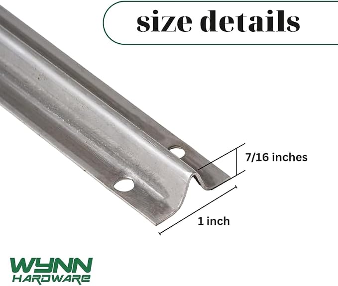Stainless Steel Screw-on Track Cover - Image 2