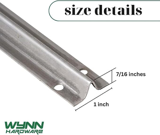 Stainless Steel Screw-on Track Cover - Image 2