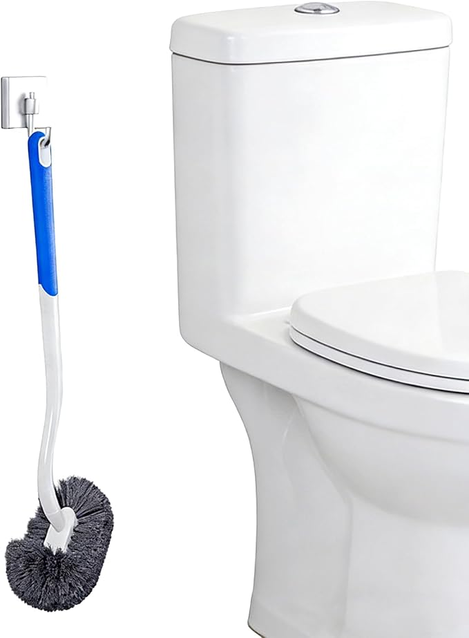 Modern Curved Toilet Brush by Unknown