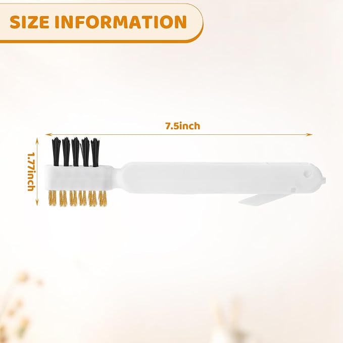 Kitchen Cleaning Scrub Brush, 4-in-1 Deep Gas Stove Top Cleaner - Image 2