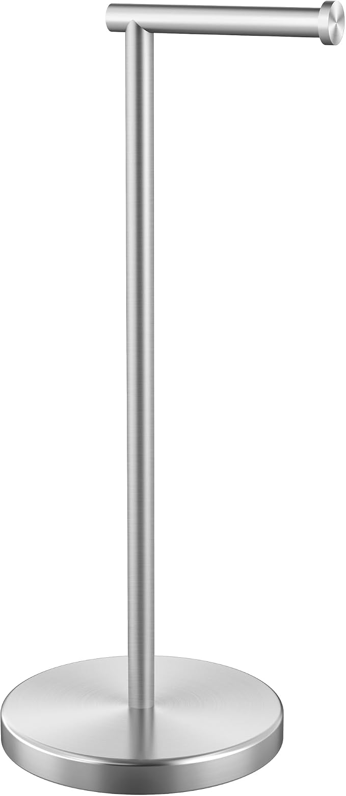 KES Toilet Paper Holder Stand SUS 304 Stainless Steel Rustproof Pedestal - Image 8