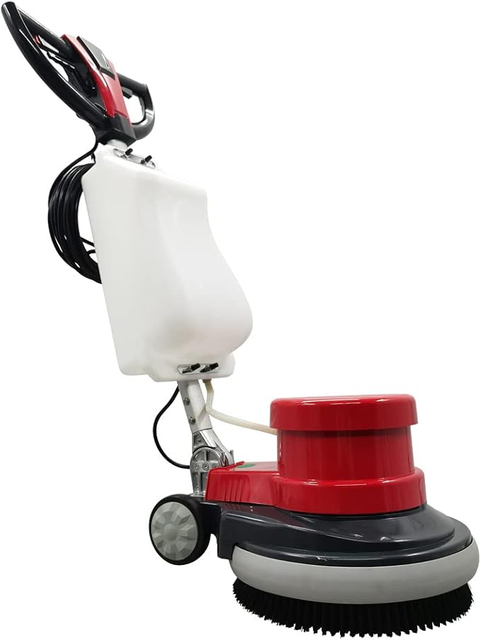 Floor Scrubber Buffer Polisher Commercial Floor Scrubber Machine 17" Tile Floor - Image 2