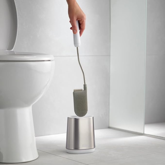 Joseph Joseph Flex Lite Steel Toilet Brush - Image 4