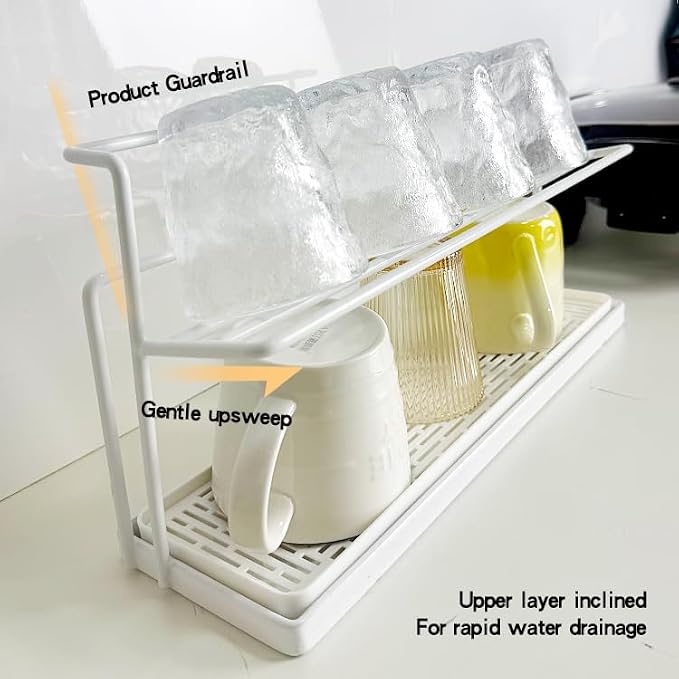 2-Tier Space-Saving Drain Rack - Image 3