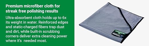 Unger Commercial ErgoTec Advanced Window Cleaning Ninja Kit 4-in-1 – Squeegee - Image 5