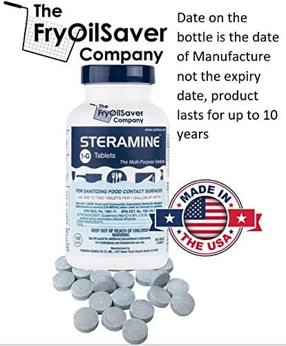 4 Bottles Steramine Sanitizer Tablets - Image 4