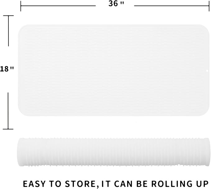 Silicone Dish Drying Mat for Multiple Usage, Easy clean, Eco-friendly, - Image 2
