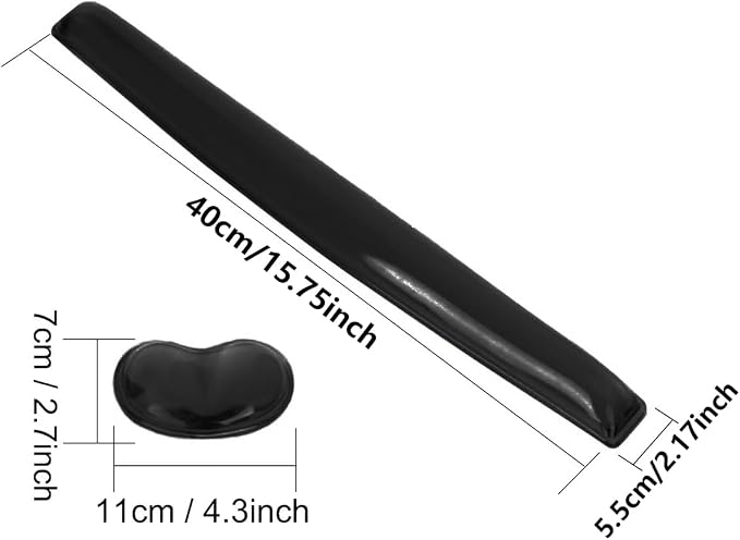 Gel Keyboard & Mouse Wrist Rest Set - Image 6