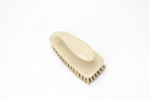 SPARTA Scrub Brush with Iron Shaped Handle and Stiff Bristles, Heavy Duty by SPARTA