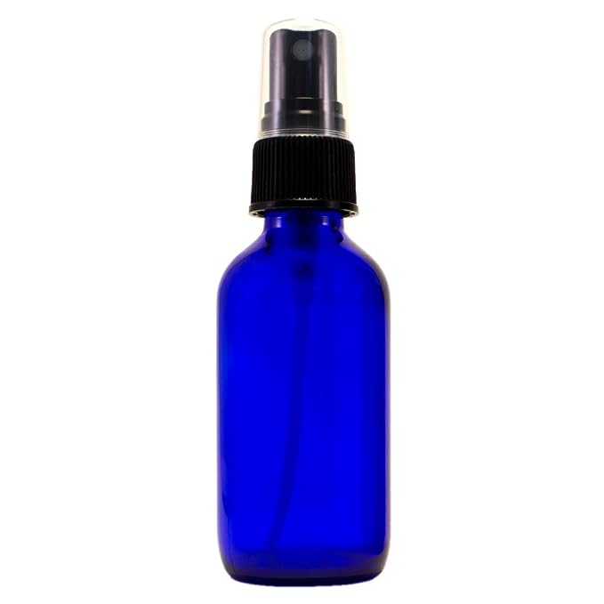2 fl oz Cobalt Blue Glass Bottle by Greenals