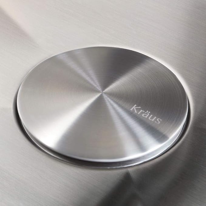 KRAUS CapPro Removable Decorative Drain Cover - Image 2