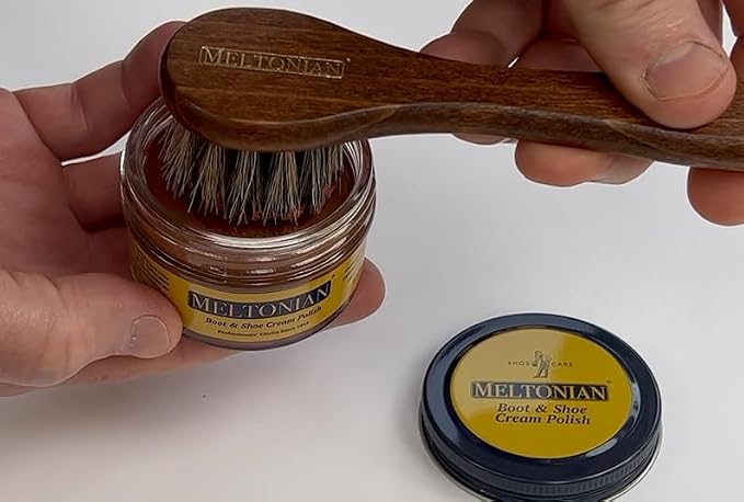 Meltonian Dauber Brush | Premium Horse Hair Applicator Brush - Image 2