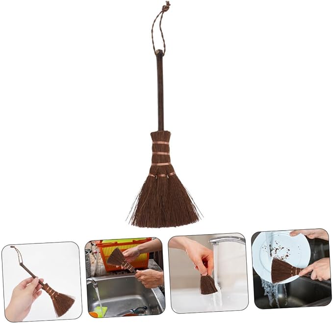 2pcs Mini Handheld Broom for Carpet Pet Hair Versatile Boys and Girls Mop and - Image 7