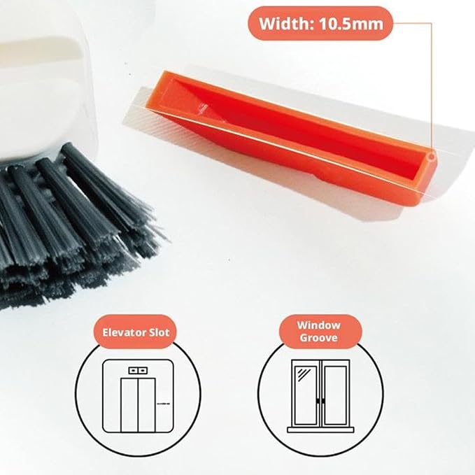 2 in 1 Groove Cleaning Brush, Window Track Cleaning Tools, Crevice Brush - Image 7
