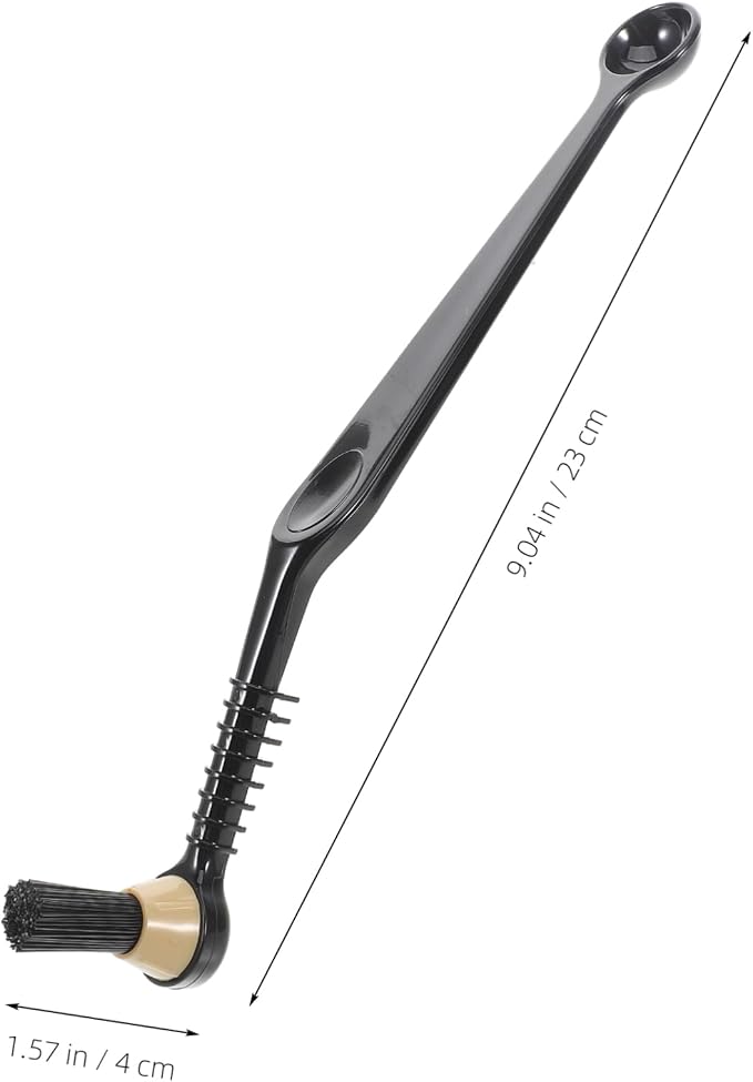 NUOBESTY 2 Pcs Coffee Machine Cleaning Brush Set Long Handle Espresso Maker - Image 2
