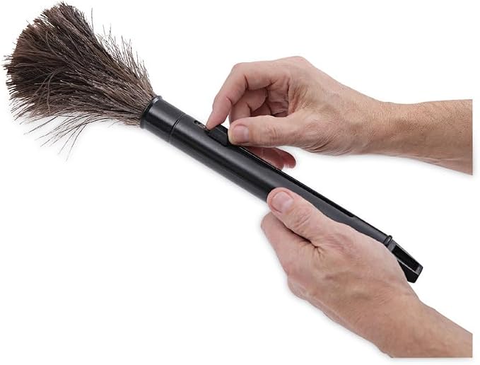 Boardwalk BWK914FD 9 in. to 14 in. Retractable Plastic Handle Feather Duster - Image 3