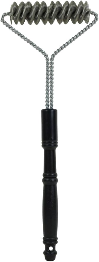 Brushtech B410C Quad-Spring Safety Double Helix Bristle Free BBQ Brush by Brushtech