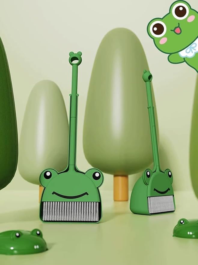 Mini Broom with Dustpan for Boy I Kids Small Cleaning Set Combo Pretend Play I - Image 6