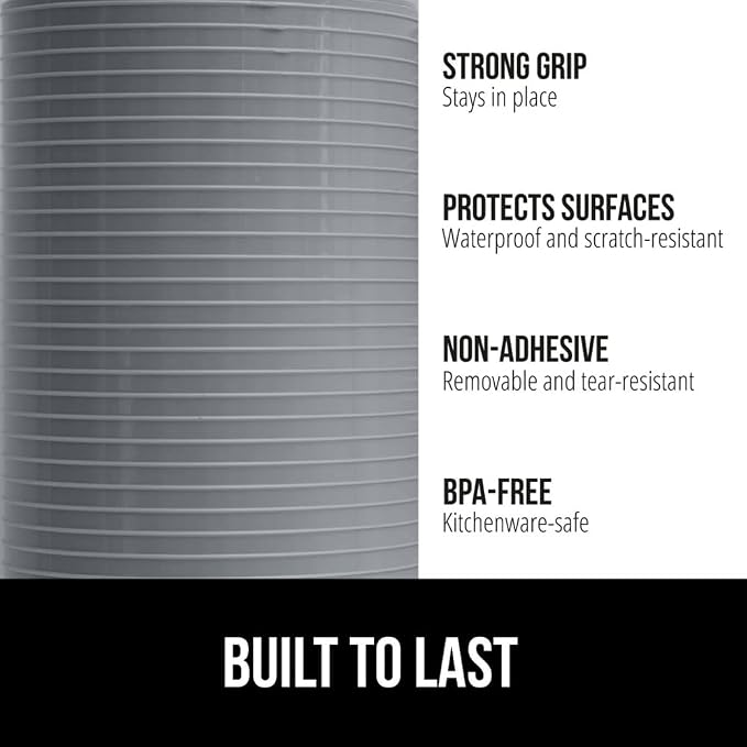 GORILLA GRIP DuraGuard Shelf Liner, 20x20 Non-Adhesive Cabinet Liners - Image 2
