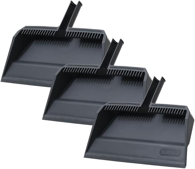 Superio 3-Pack Wide Plastic Dustpan by Superio
