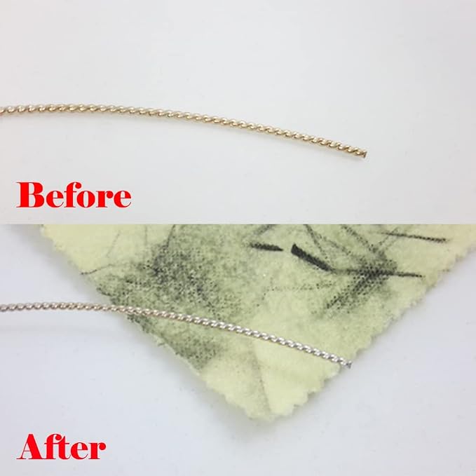 Sunshine Polishing Cloth for Sterling Silver, Brass and Copper Metal; Packaged - Image 5