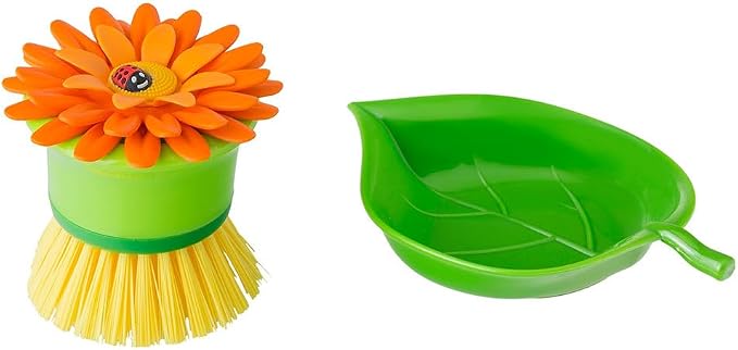 Vigar Flower Palm Dish Scrub Brush - Image 3
