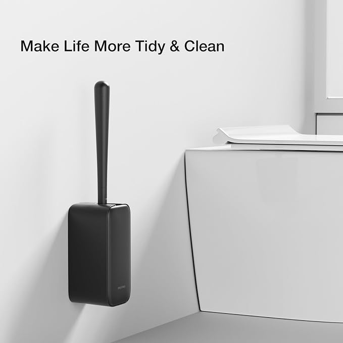 Toilet Cleaner Brush, Diveotree Toilet Brush and Holder - Image 8