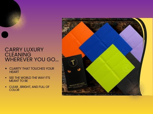Microfiber Lens Cleaning Cloth for Glasses & Camera | 6 Packs |Australian - Image 8