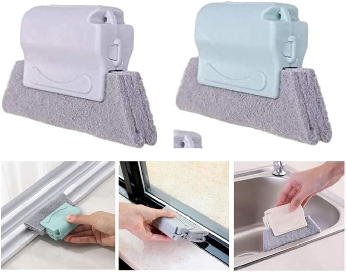 BAIHUI Hand-held Groove Gap Cleaning Tools, Window Door Sliding Track Cleaning - Image 3