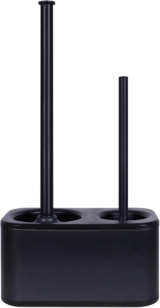 Blue Donuts Toilet Brush and Plunger Set by Blue+Donuts