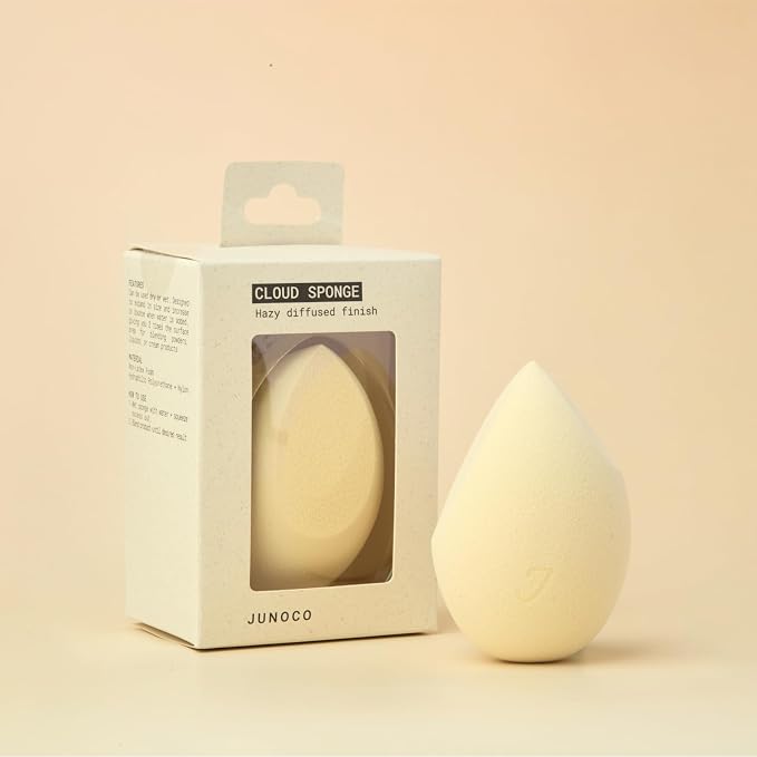 JUNO & Co. Microfiber Makeup Sponge, Dual Layer Technology - Image 2