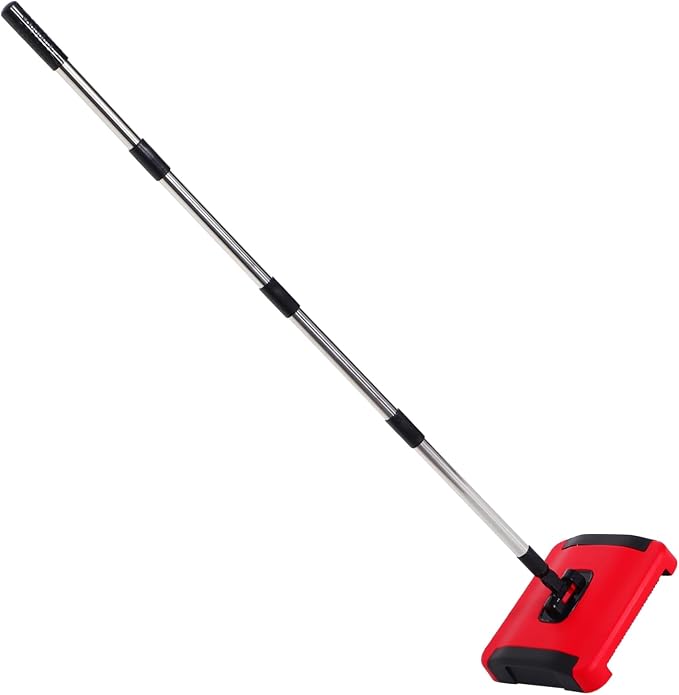 OUNONA Hand Push Floor Sweeper Manual Carpet Sweeper by OUNONA