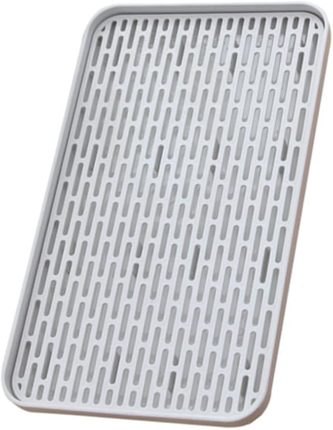 Bottle Drying Rack with Dual Layer Drain Tray 12.20X6.88X0.98In Kitchen by HONMEET