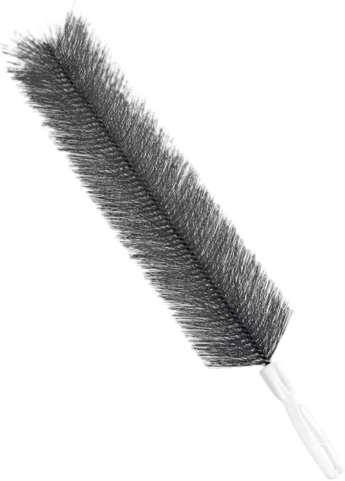 Fenteer Fan Cleaning Brush Bendable Sturdy Portable Cobweb Duster Reusable Dust by Fenteer