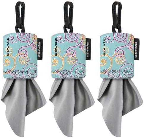 SPUDZ Classic Microfiber Lens Cleaner – Clip-On Pouch, Washable – - Image 2