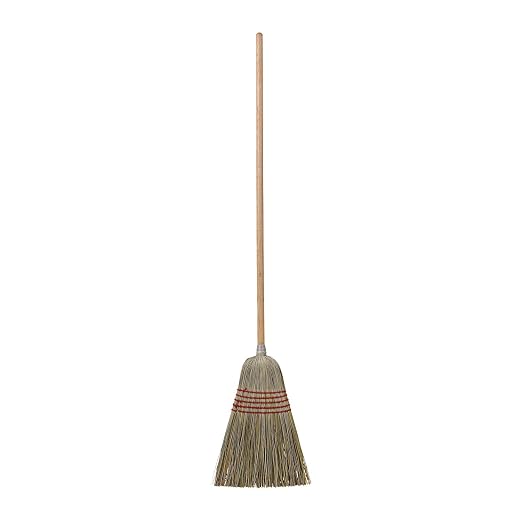 Boardwalk Corn/Fiber Brooms, Corn/Yucca Bristles, 53.5" Overall Length - Image 2