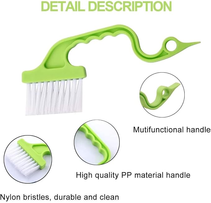 Window Groove Cleaning Brushes Tools, Magic Window Sill Cleaning Tool - Image 4