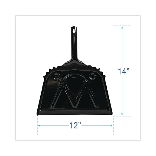 Boardwalk 04212 Metal Dust Pan - Image 2